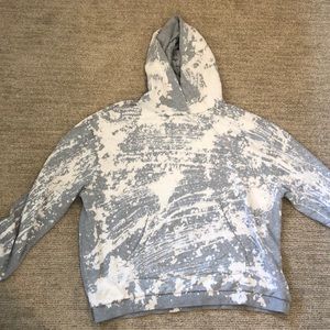 Acid wash hoodie